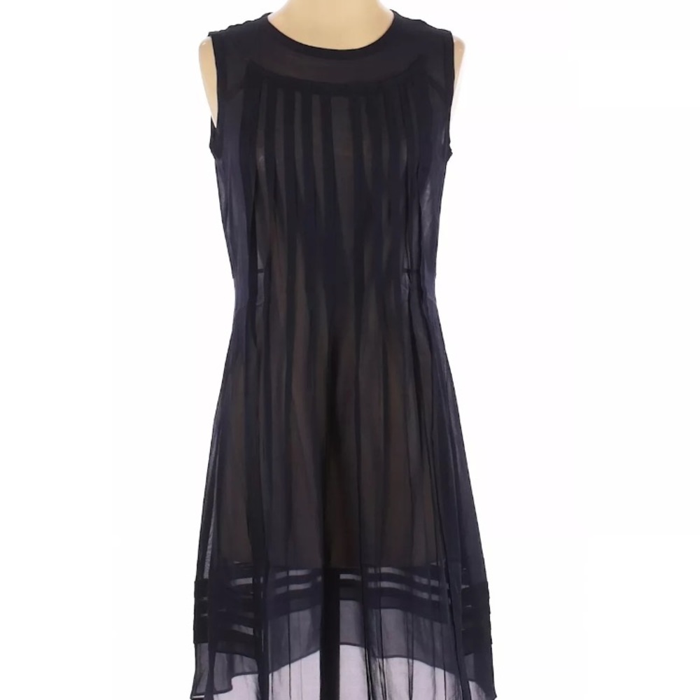 NWT Raoul silk dress sheer
